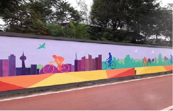 会泽墙体彩绘-围墙