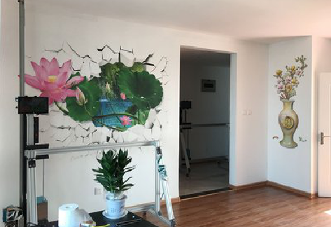 会泽墙体彩绘相比墙纸的优势。