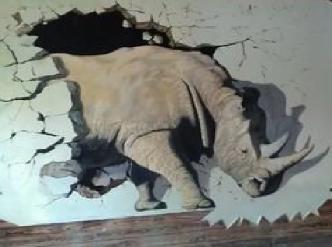 会泽在墙绘中,如何绘制3D效果?